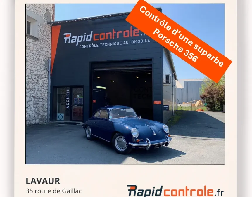 Controle technique Porsche 356 Lavaur
