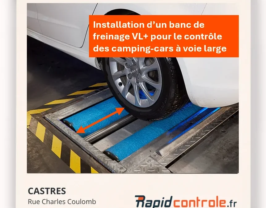 Controle technique vehicules voie large